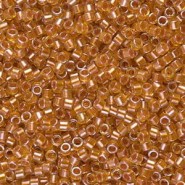 Miyuki Delica Perlen 11/0 - Copper pear lined marigold DB-1702